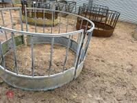 GALVANISED SHEEP ROUND FEEDER - 3