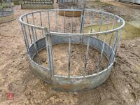 GALVANISED SHEEP ROUND FEEDER - 4