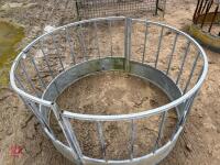 GALVANISED SHEEP ROUND FEEDER - 8