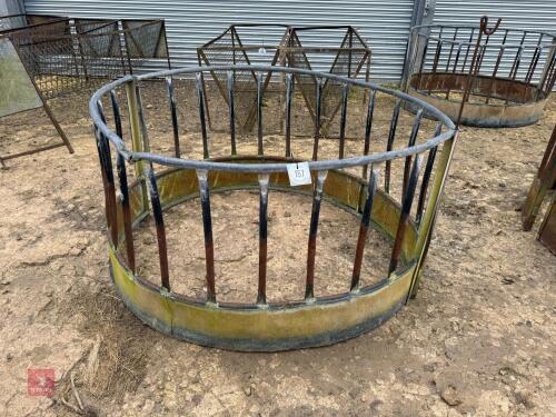 GALVANISED SHEEP ROUND FEEDER