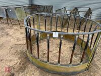 GALVANISED SHEEP ROUND FEEDER - 2