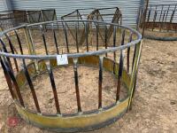 GALVANISED SHEEP ROUND FEEDER - 3