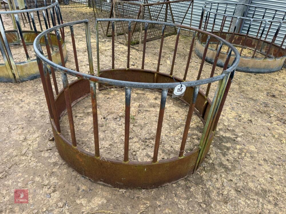 GALVANISED SHEEP ROUND FEEDER