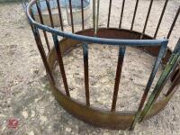 GALVANISED SHEEP ROUND FEEDER - 5