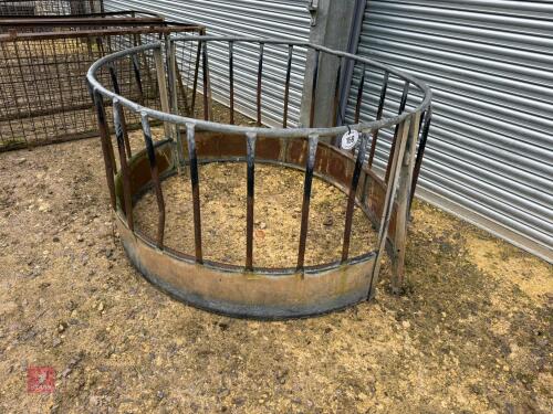 GALVANISED SHEEP ROUND FEEDER