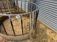 GALVANISED SHEEP ROUND FEEDER - 2
