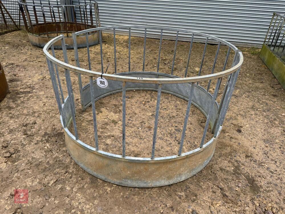 GALVANISED SHEEP ROUND FEEDER
