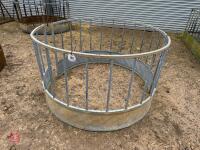 GALVANISED SHEEP ROUND FEEDER