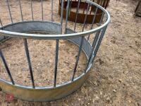 GALVANISED SHEEP ROUND FEEDER - 5