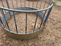 GALVANISED SHEEP ROUND FEEDER - 6