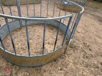 GALVANISED SHEEP ROUND FEEDER - 7