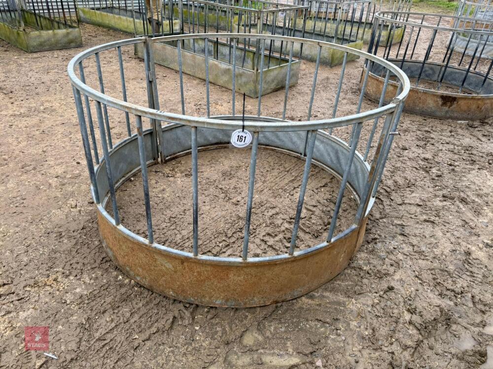 GALVANISED SHEEP ROUND FEEDER