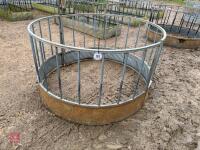 GALVANISED SHEEP ROUND FEEDER
