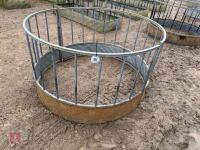 GALVANISED SHEEP ROUND FEEDER - 2