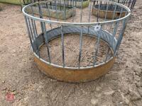 GALVANISED SHEEP ROUND FEEDER - 3