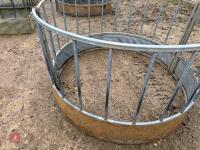 GALVANISED SHEEP ROUND FEEDER - 4