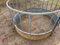 GALVANISED SHEEP ROUND FEEDER - 6