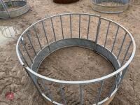 GALVANISED SHEEP ROUND FEEDER - 8