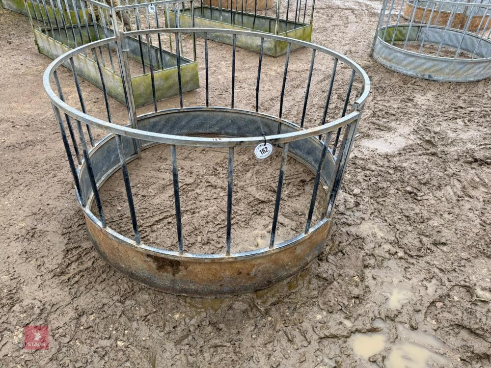 GALVANISED SHEEP ROUND FEEDER