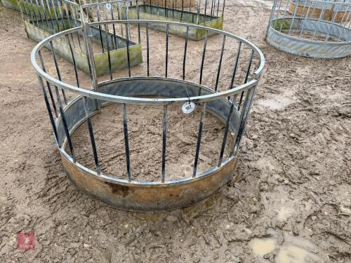 GALVANISED SHEEP ROUND FEEDER