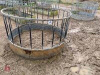 GALVANISED SHEEP ROUND FEEDER - 2