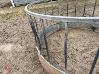 GALVANISED SHEEP ROUND FEEDER - 5