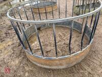 GALVANISED SHEEP ROUND FEEDER - 6