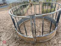 GALVANISED SHEEP ROUND FEEDER - 7