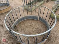 GALVANISED SHEEP ROUND FEEDER - 8