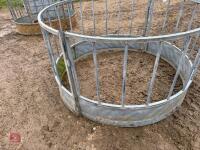 GALVANISED SHEEP ROUND FEEDER - 4