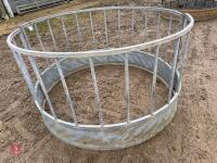 GALVANISED SHEEP ROUND FEEDER - 6
