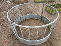 GALVANISED SHEEP ROUND FEEDER - 8