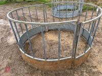 GALVANISED SHEEP ROUND FEEDER - 3