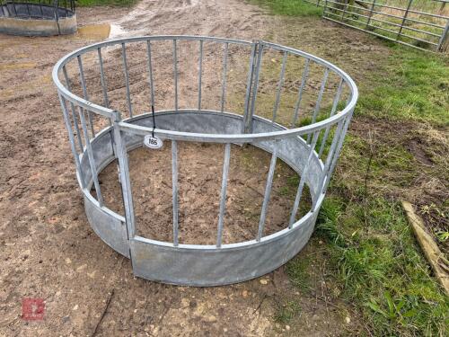 GALVANISED SHEEP ROUND FEEDER