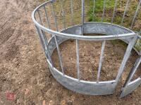GALVANISED SHEEP ROUND FEEDER - 3