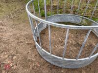 GALVANISED SHEEP ROUND FEEDER - 4