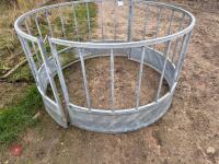 GALVANISED SHEEP ROUND FEEDER - 6