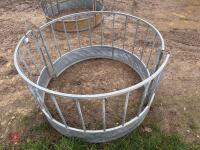GALVANISED SHEEP ROUND FEEDER - 8