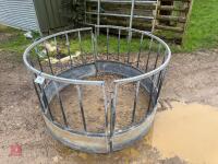 GALVANISED SHEEP ROUND FEEDER