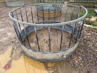 GALVANISED SHEEP ROUND FEEDER - 9