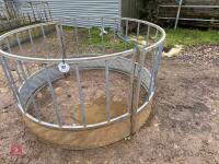 GALVANISED SHEEP ROUND FEEDER - 2