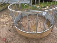 GALVANISED SHEEP ROUND FEEDER - 3