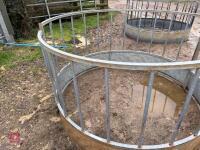 GALVANISED SHEEP ROUND FEEDER - 4