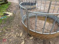 GALVANISED SHEEP ROUND FEEDER - 5
