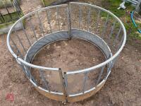 GALVANISED SHEEP ROUND FEEDER - 10