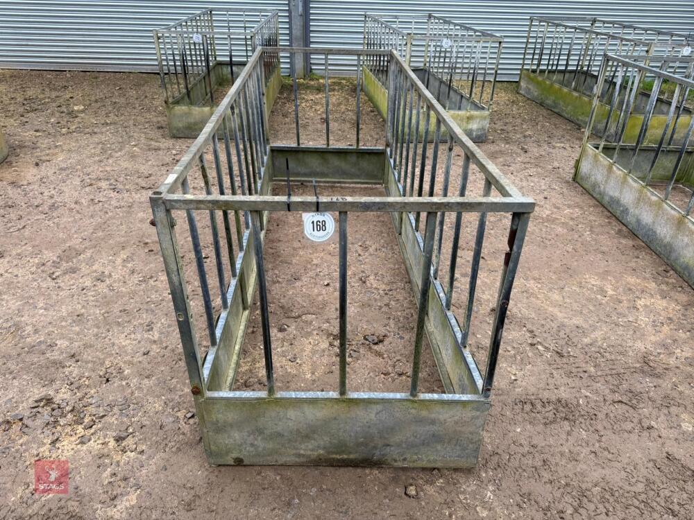 GALVANISED RECTANGULAR FEEDER