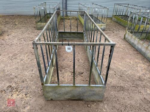 GALVANISED RECTANGULAR FEEDER
