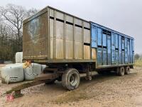 34' STEP FRAME LIVESTOCK TRAILER - 2