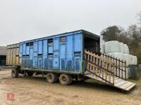34' STEP FRAME LIVESTOCK TRAILER - 26