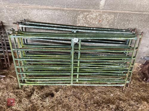8 X 6' METAL SHEEP HURDLES